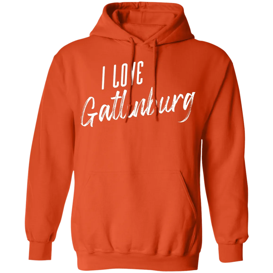 I Love Gatlinburg (White) - Pullover Hoodie