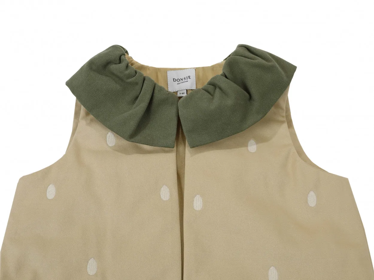 Ily Gilet | Lemon | Vintage Khaki