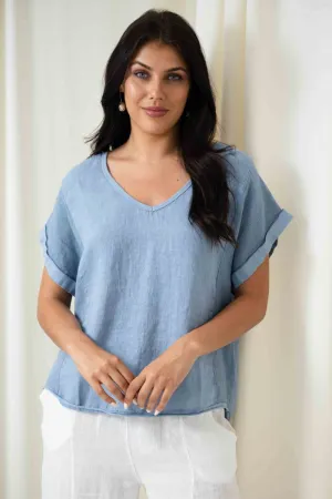 Italiano Top | Jeans Blue