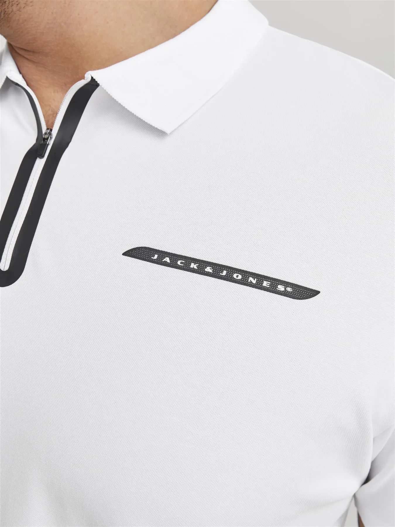 Jack & Jones Short Sleeves Polo Shirt For Men (JCOFUSION PIQUE) in 3 Colours, 4XL-7XL