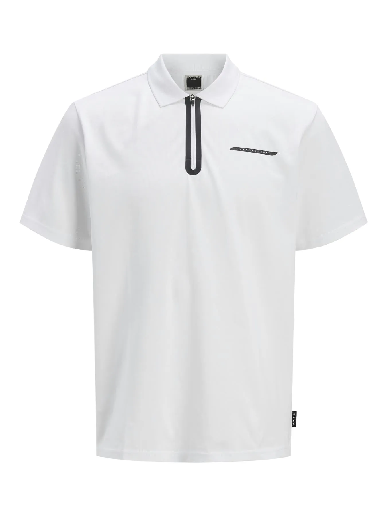 Jack & Jones Short Sleeves Polo Shirt For Men (JCOFUSION PIQUE) in 3 Colours, 4XL-7XL
