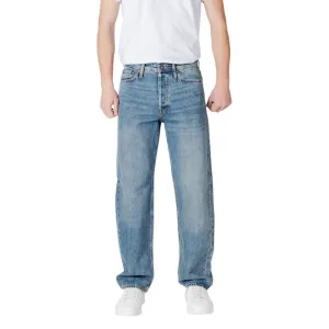 Jack Jones Blue Cotton Jeans & Pant