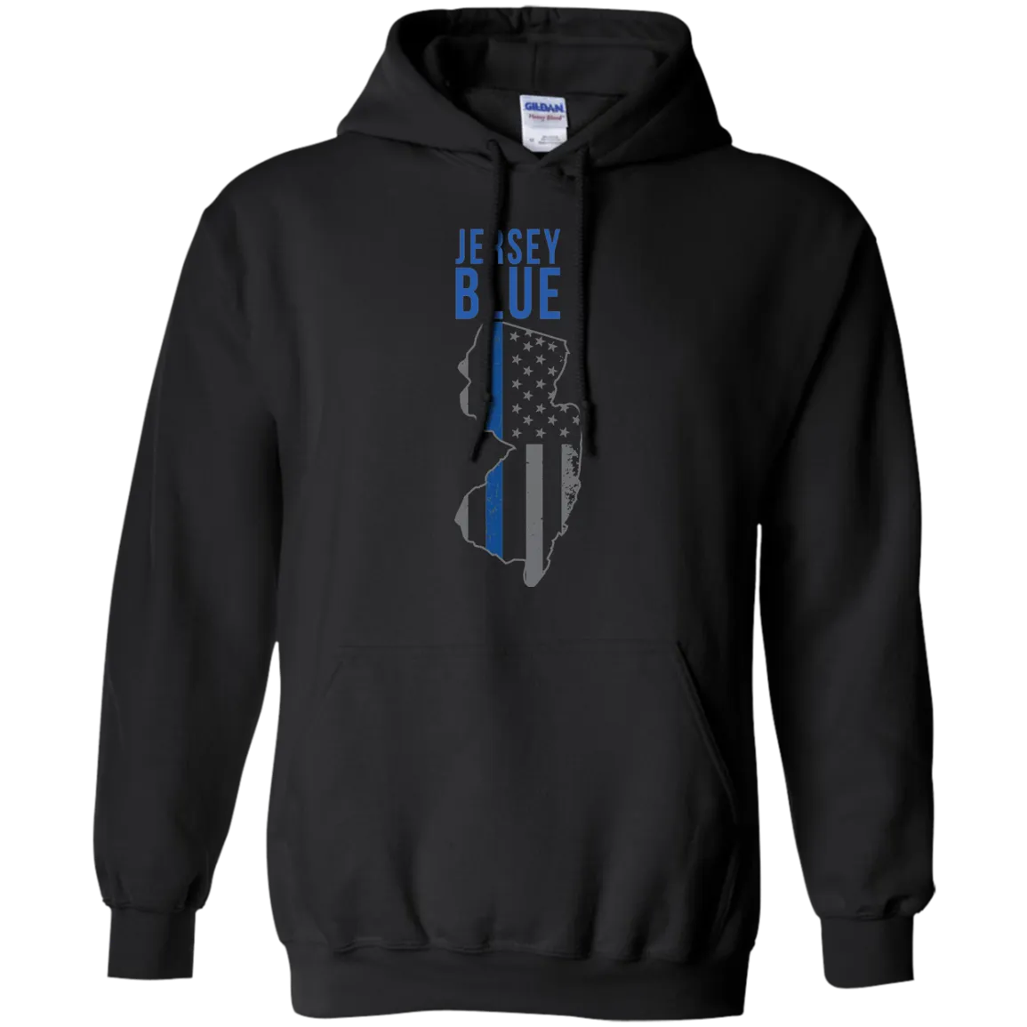 Jersey Blue hoodie