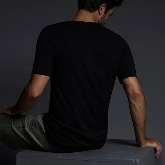 Jersey Crew Neck T-Shirt Black