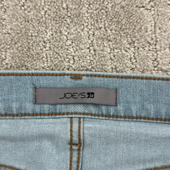 Joe's Jeans Mary Kate High-Rise Crop Bootcut Jean light wash baggy loose fit