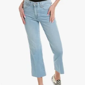 Joe's Jeans Mary Kate High-Rise Crop Bootcut Jean light wash baggy loose fit