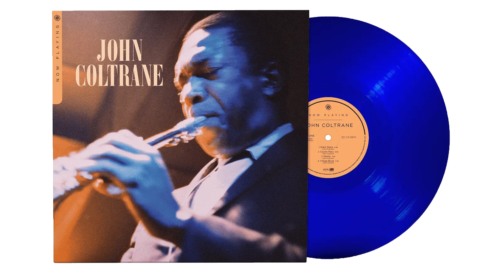 John Coltrane : Now Playing (Translucent Blue Vinyl)
