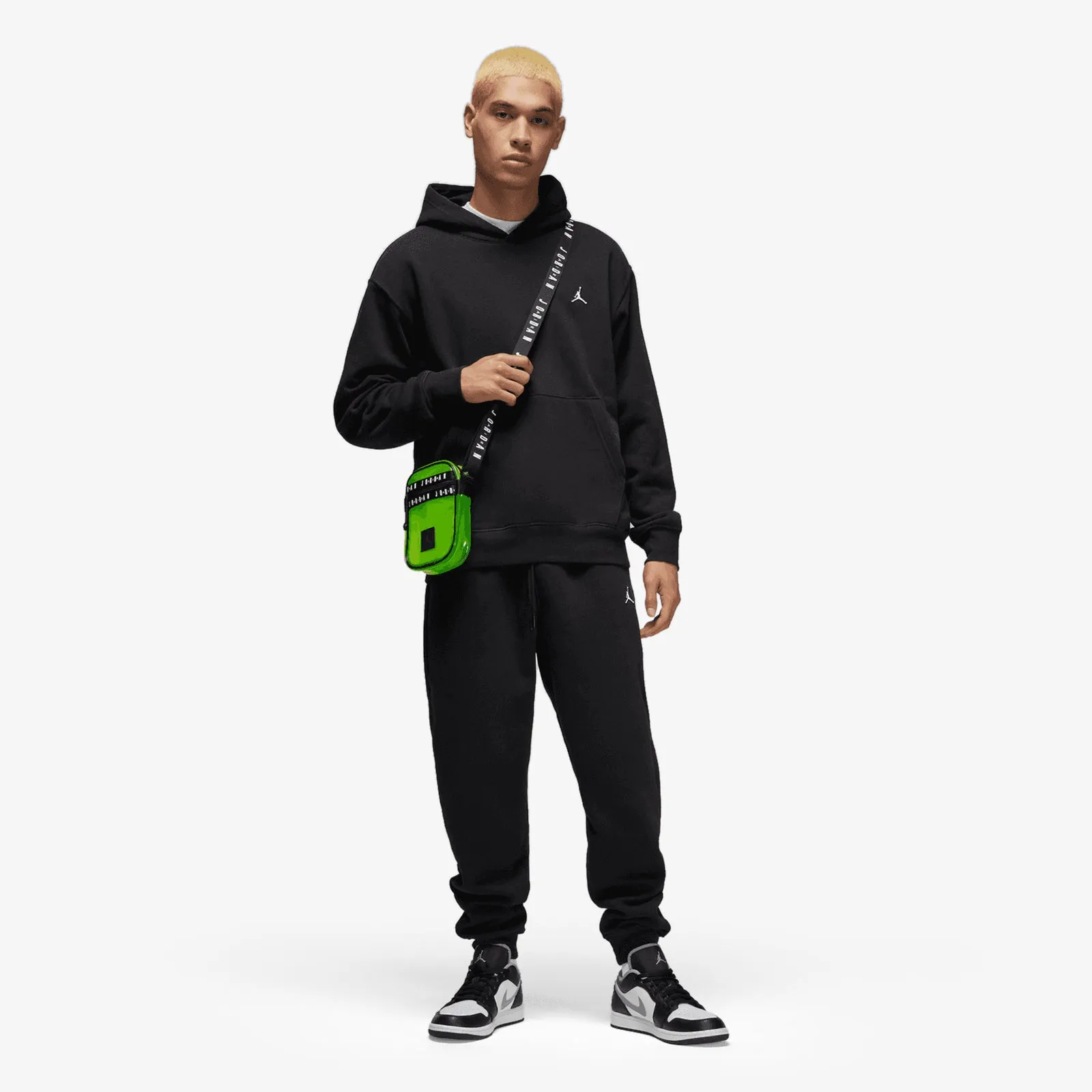 Jordan Essentials Fleece Pullover Hoodie - Black