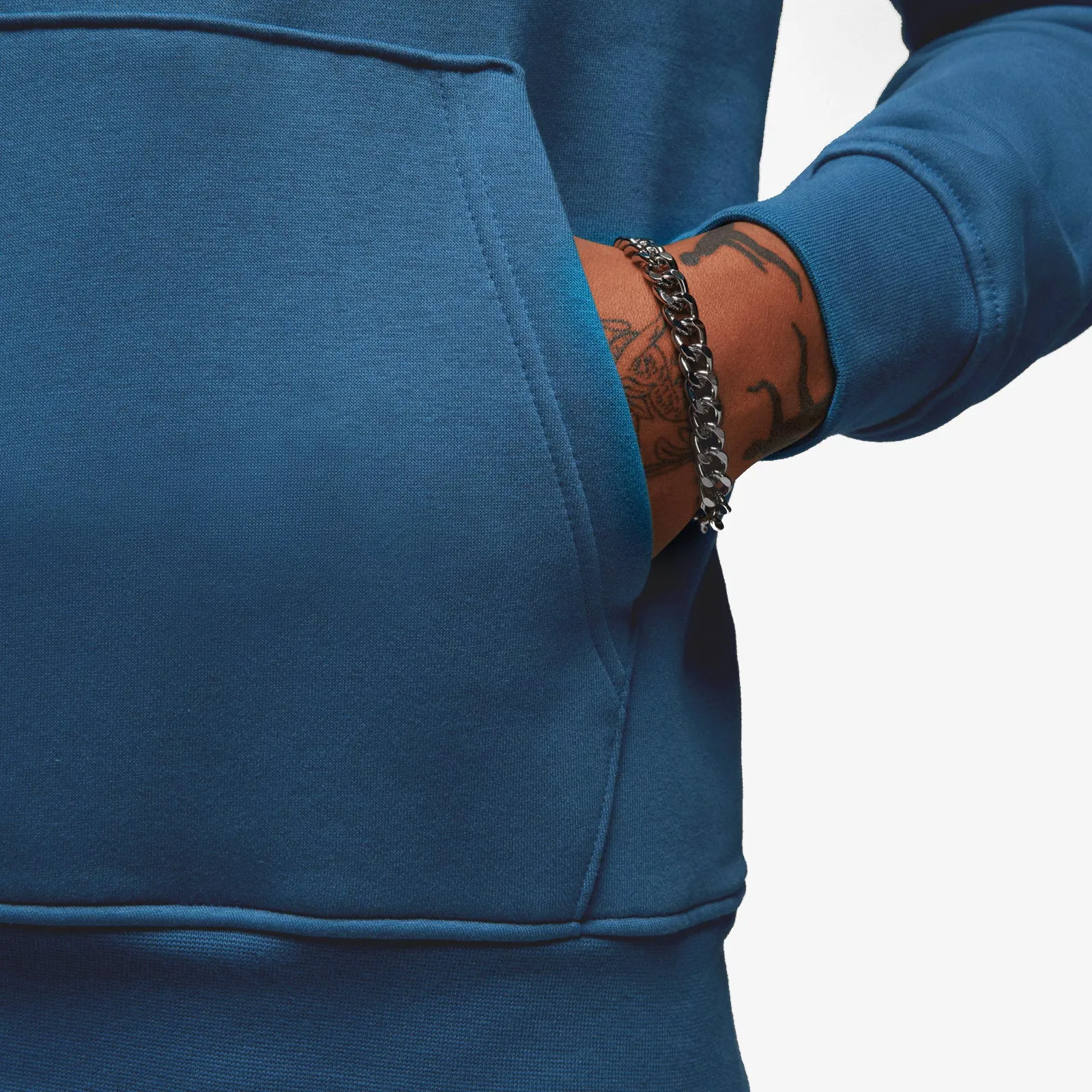 Jordan Essentials Fleece Pullover Hoodie - Blue
