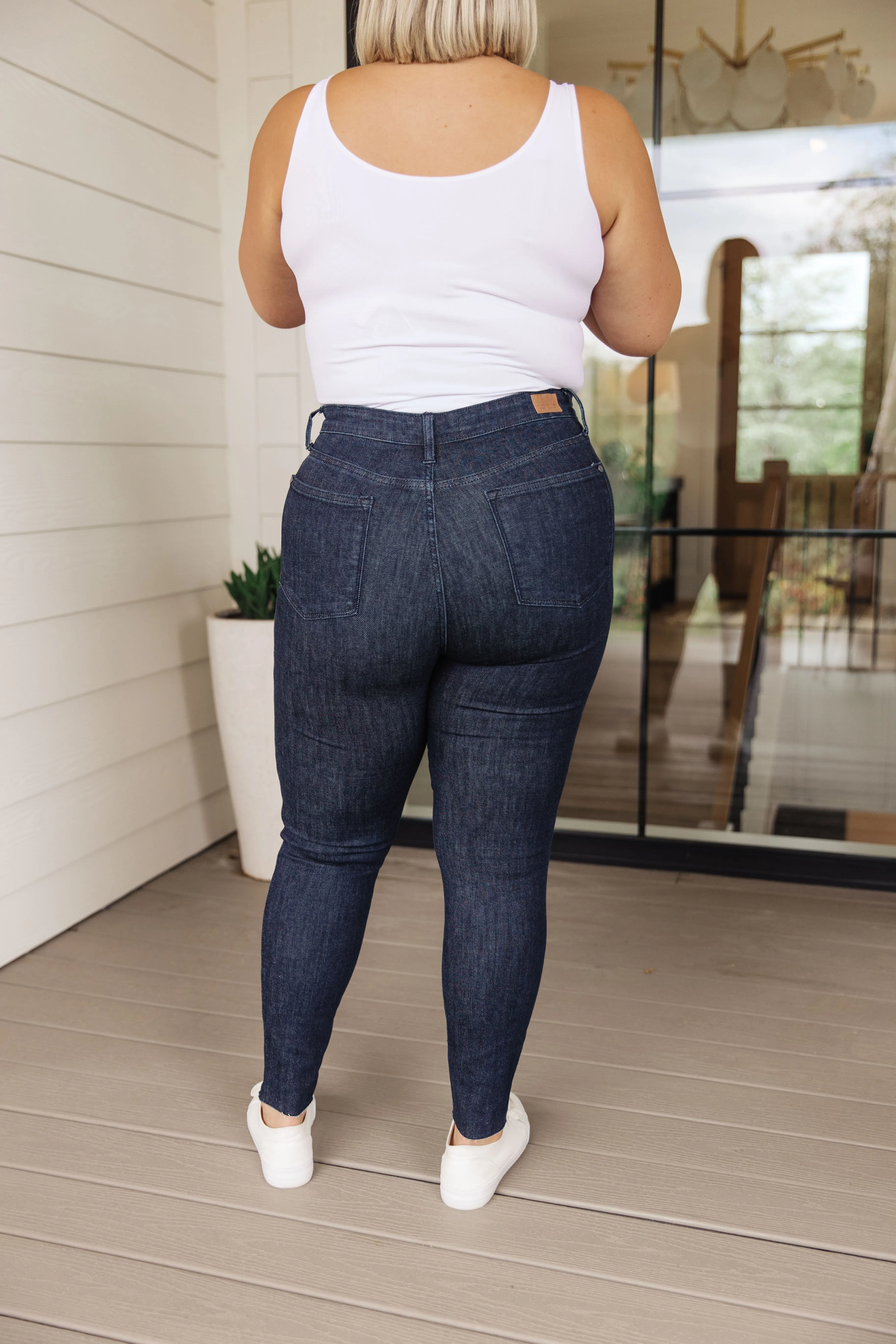 JUDY BLUE Constance High Rise Tummy Control Skinny Jeans