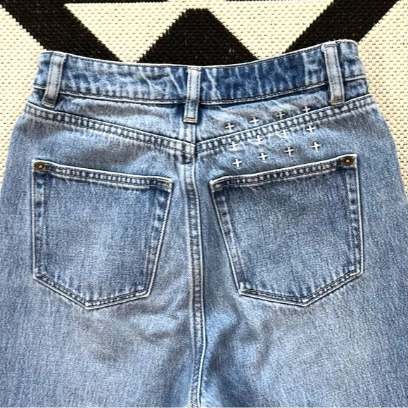 Ksubi Chlo Wasted Straight Leg Jeans in No Rules Size 25