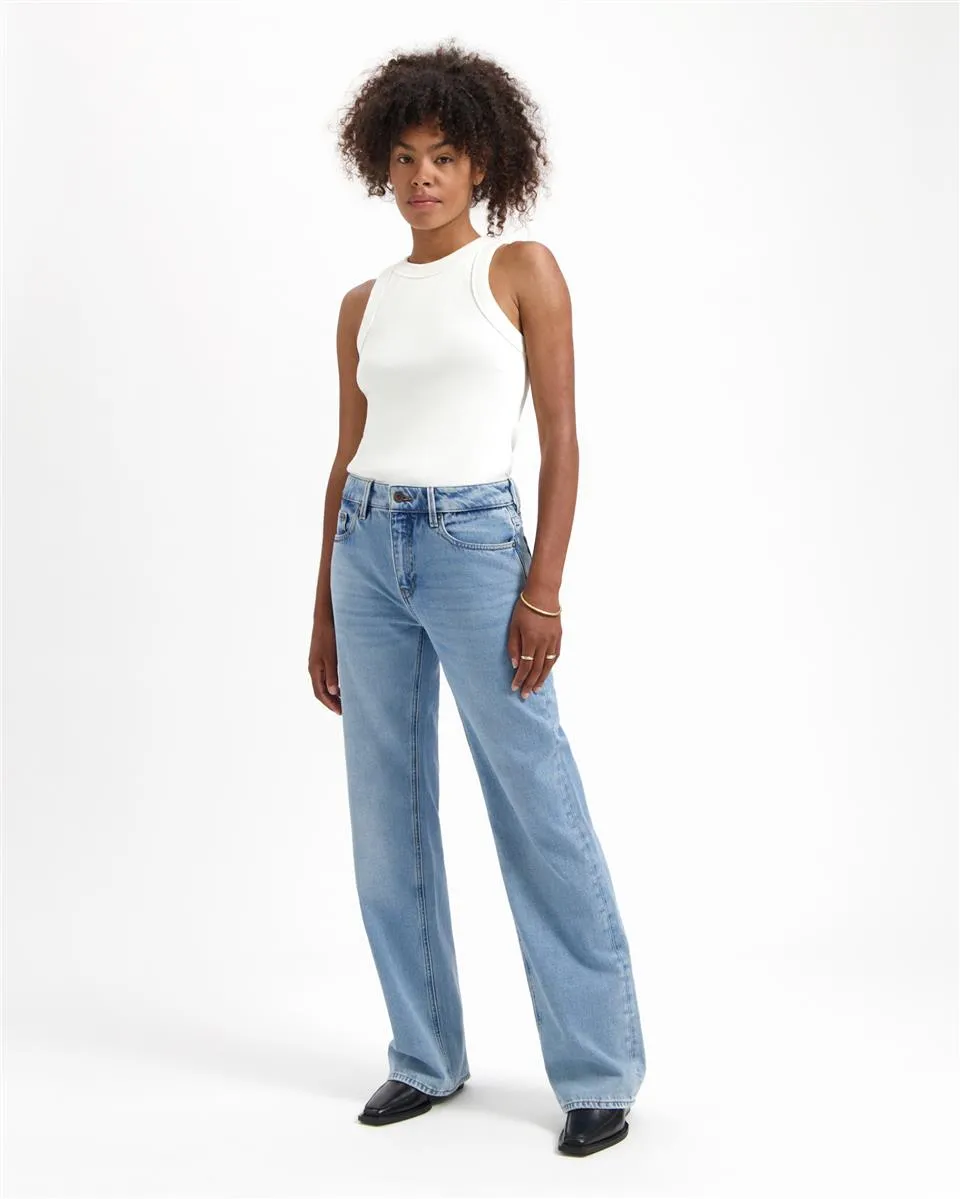 KUYICHI Lena Loose worn blue