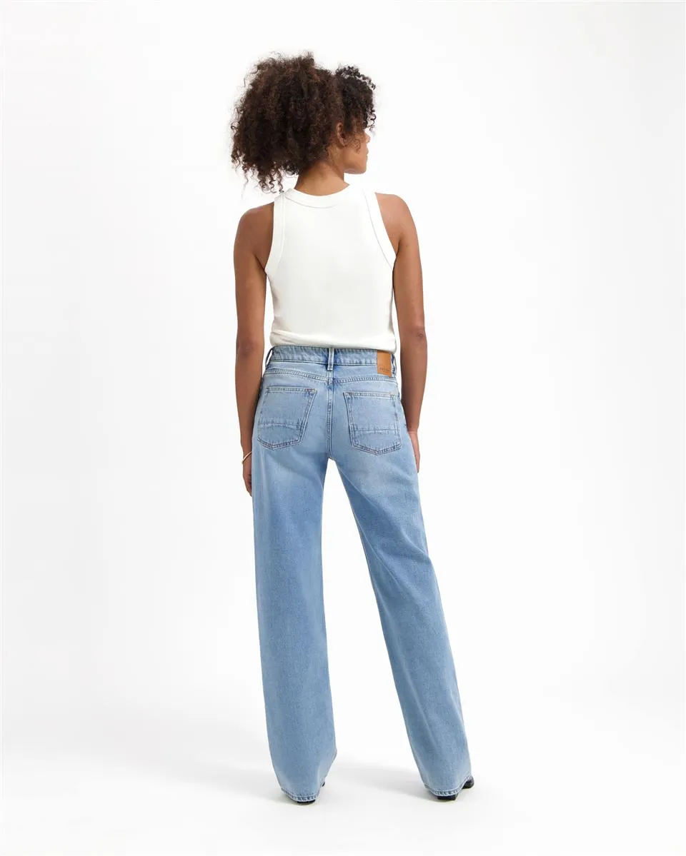 KUYICHI Lena Loose worn blue