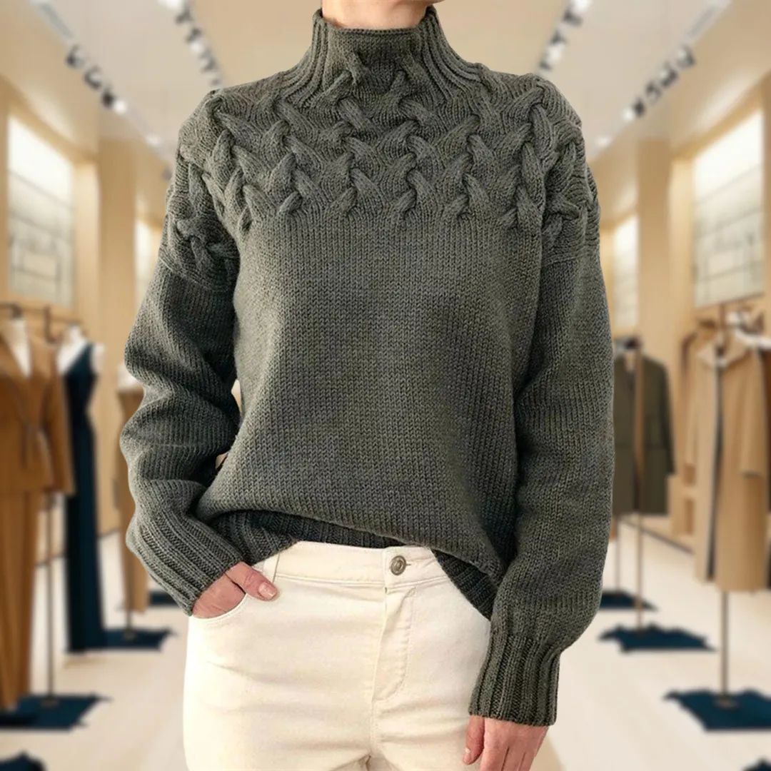 Kylie™ | Knitted Turtleneck Sweater