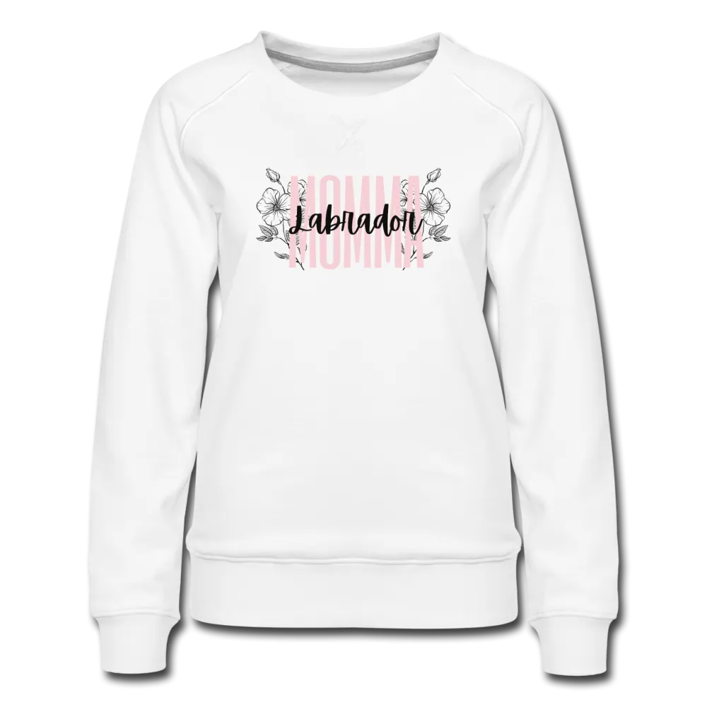 Labrador Retriever Momma - Women’s Premium Sweatshirt