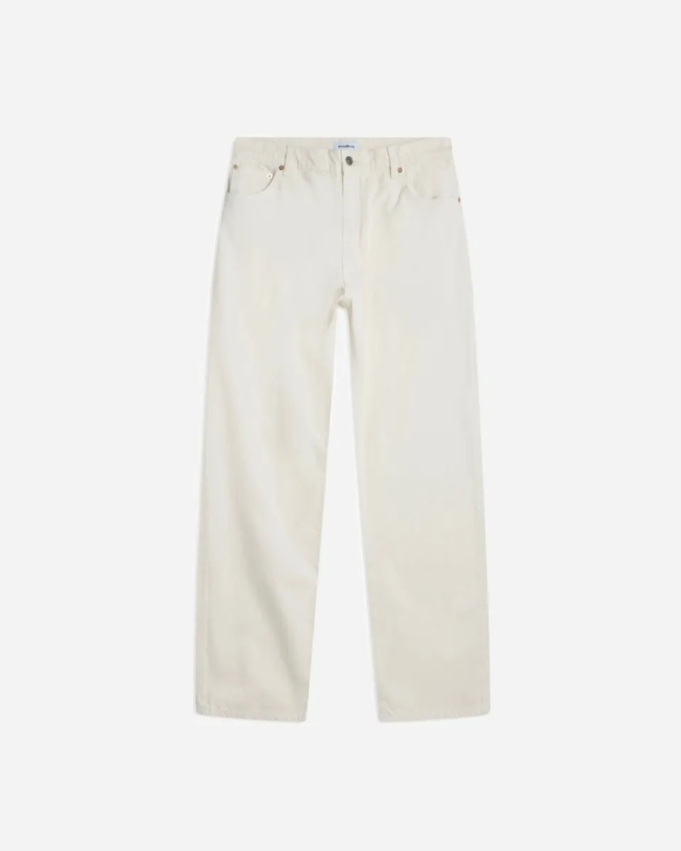 Leroy Twill Pant - Off White