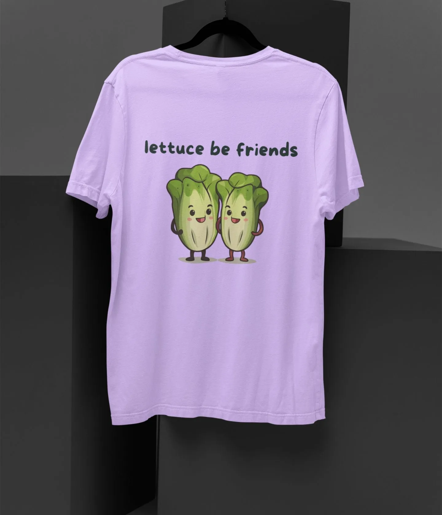 Lettuce Be Friends - Terry Oversized T-Shirt