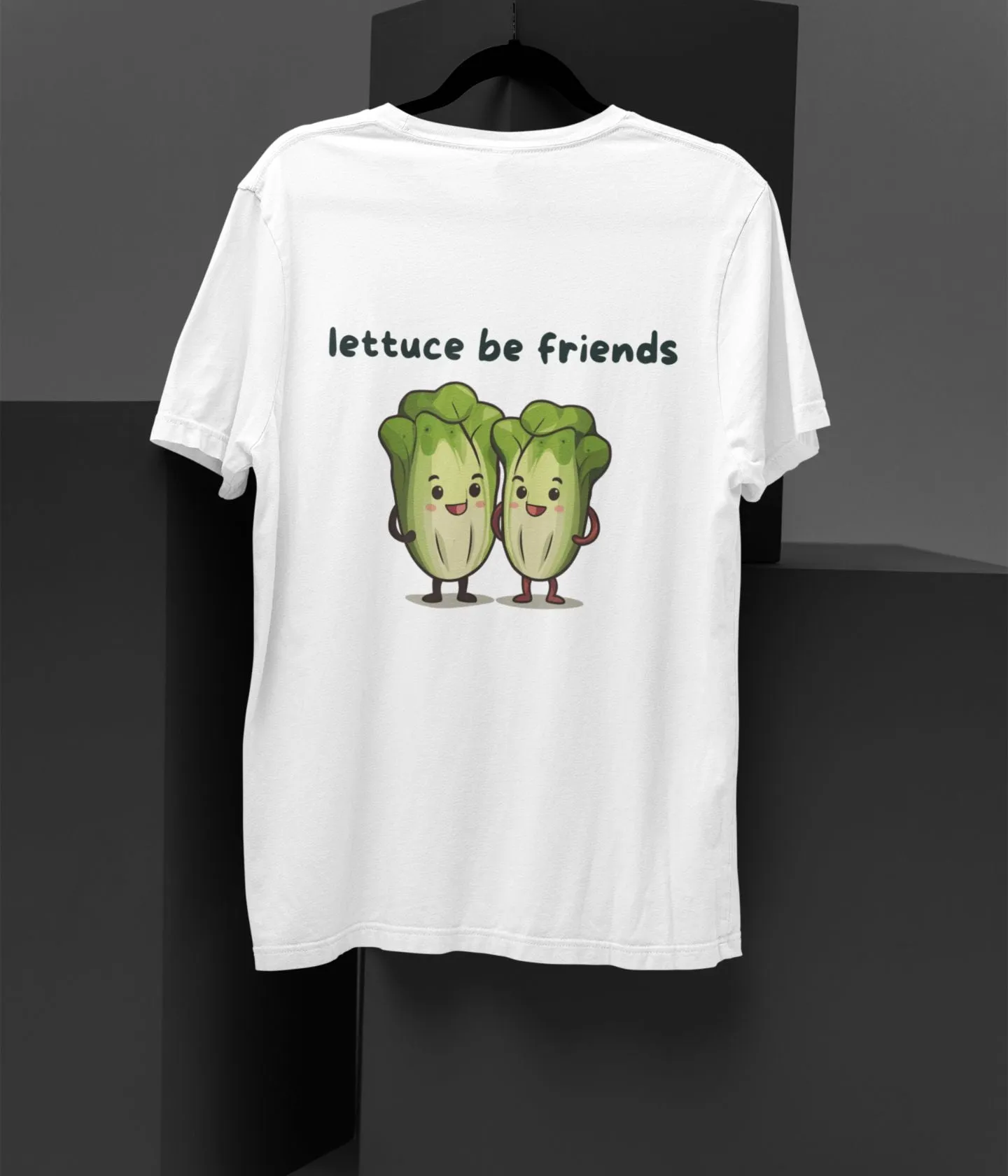 Lettuce Be Friends - Terry Oversized T-Shirt