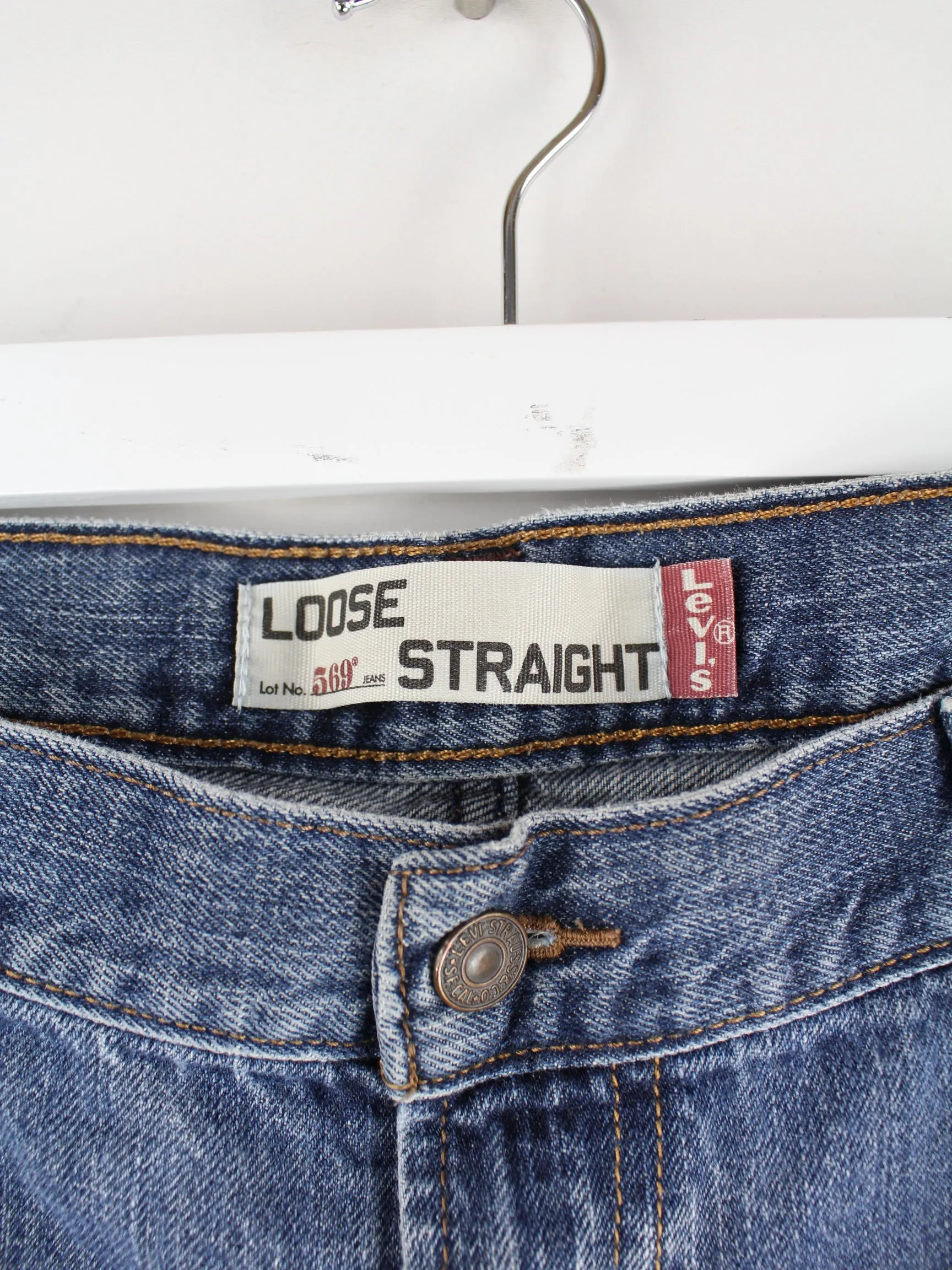 Levi's 569 Loose Straight Jeans Blau W40 L32