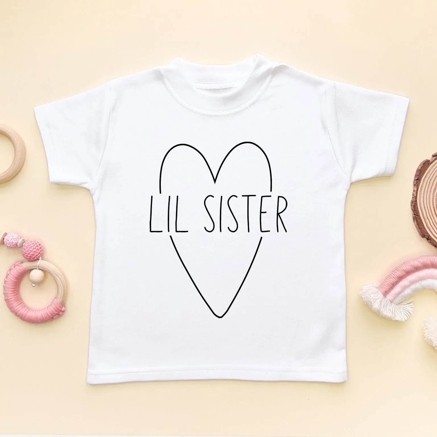 Lil Sister Heart T Shirt
