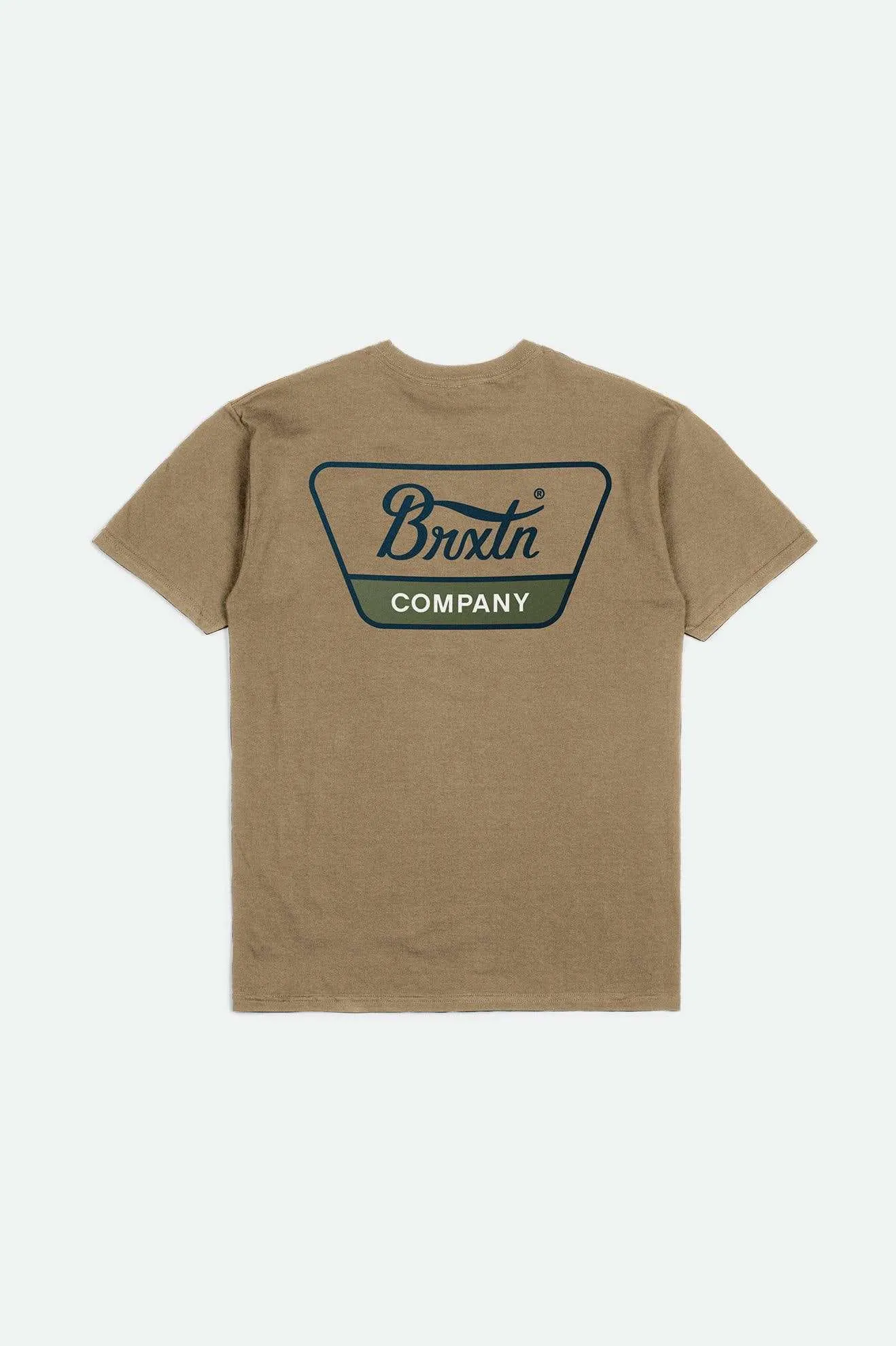 Linwood S/S Standard T-Shirt - Tiger's Eye/Navy/Olive