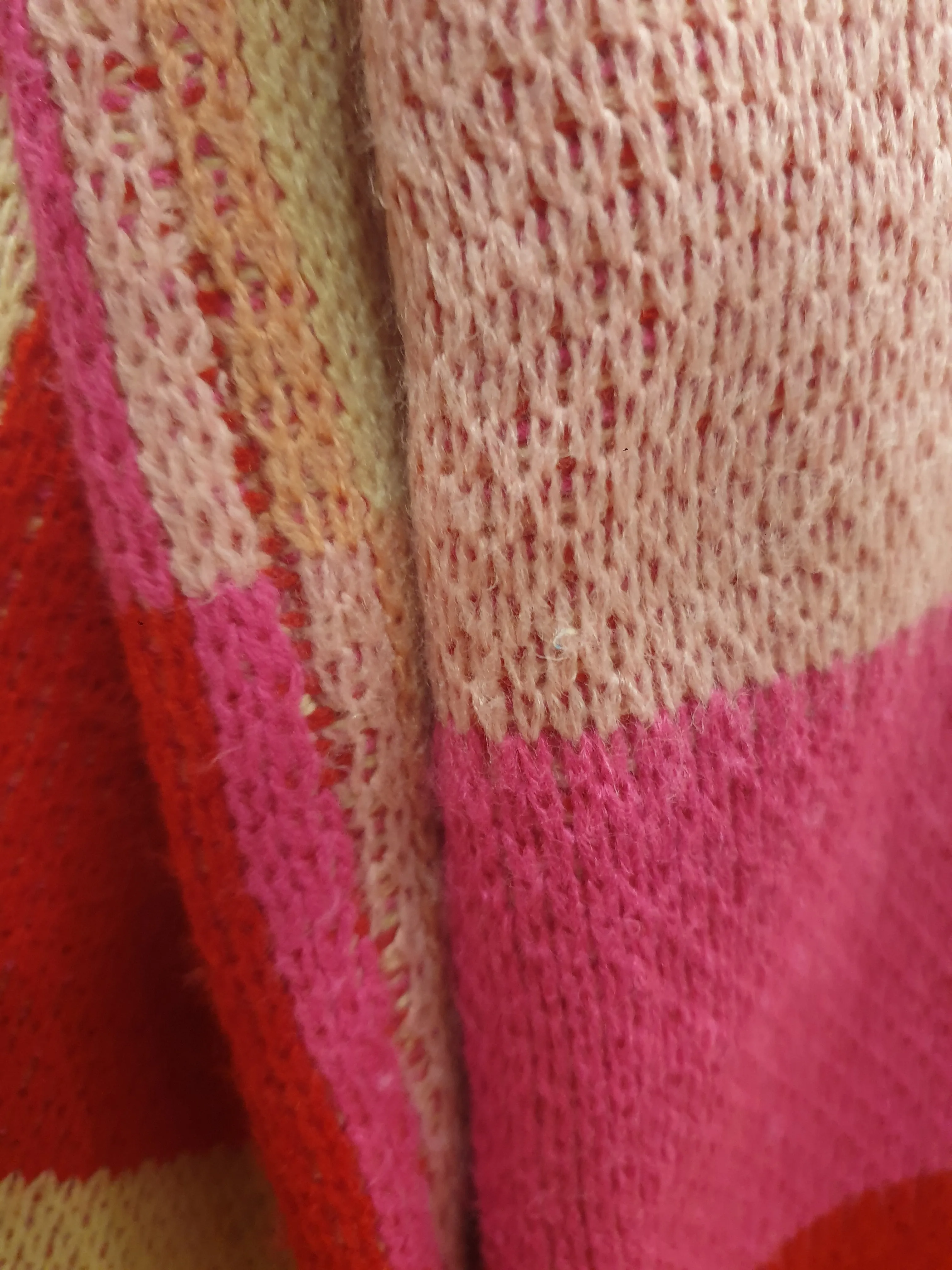 Little Party dress pink-toned knit jumper size XL