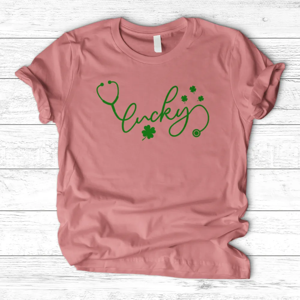 ''Lucky Nurse'' T-Shirt