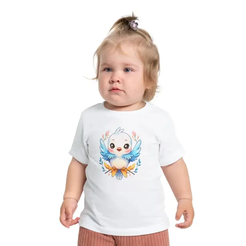 Luxury Birdie Short Sleeve Tee for Mini Trendsetters