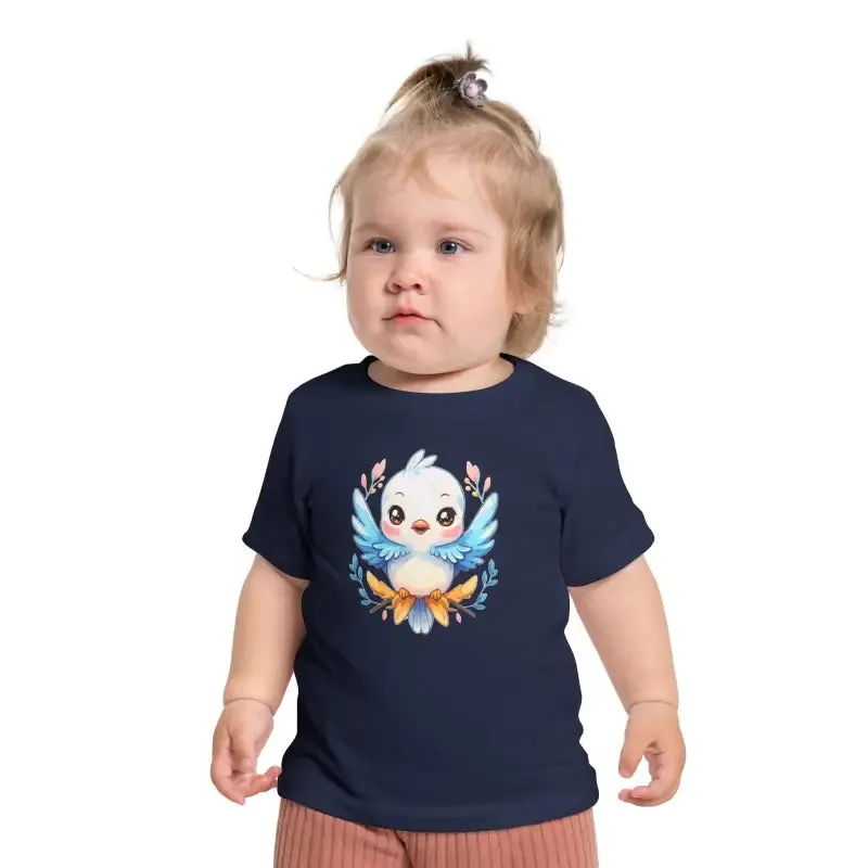 Luxury Birdie Short Sleeve Tee for Mini Trendsetters
