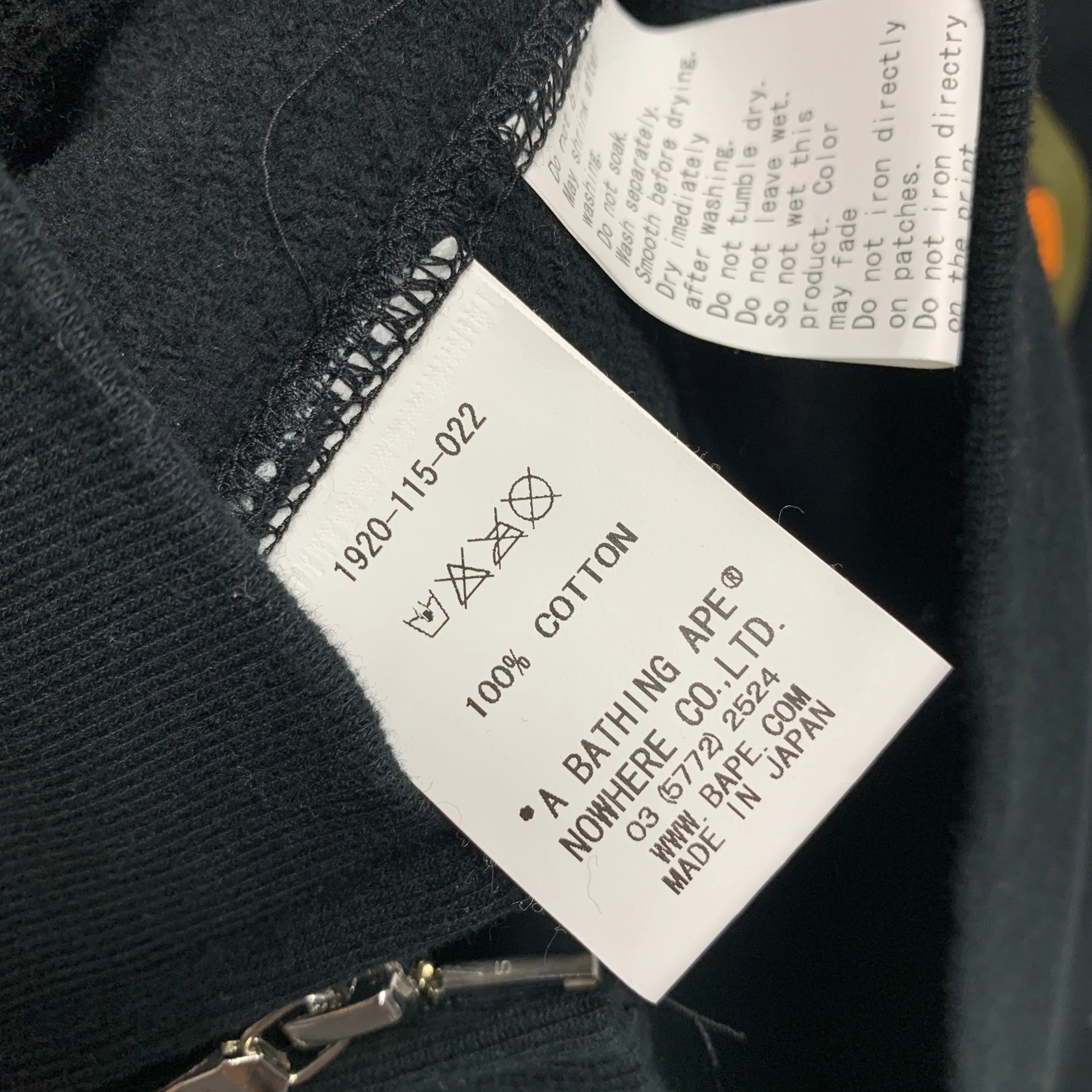 [M] A Bathing Ape Bape WGM Shark Hoodie 1st Camo Sleeve