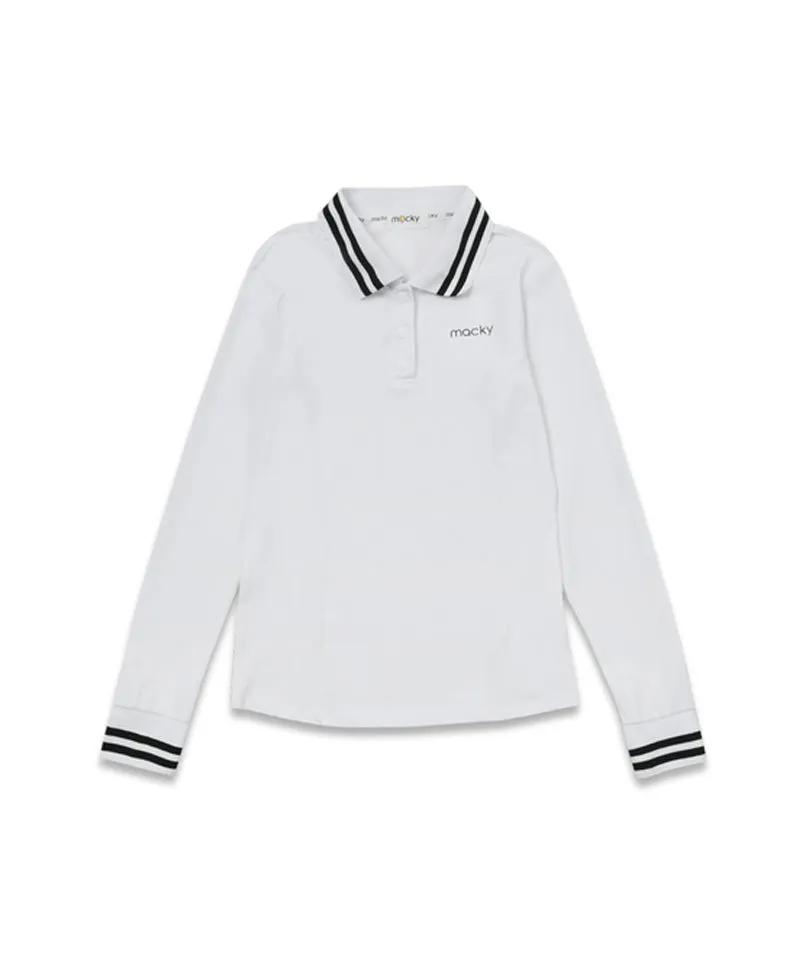 MACKY Golf: Lily Pk T-Shirt - White