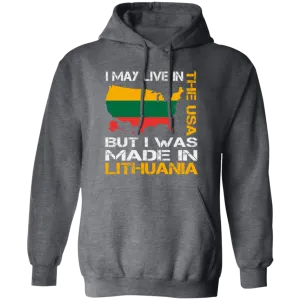 Made in Lithuania - Men/Women Unisex Comfort Pullover Hoodie