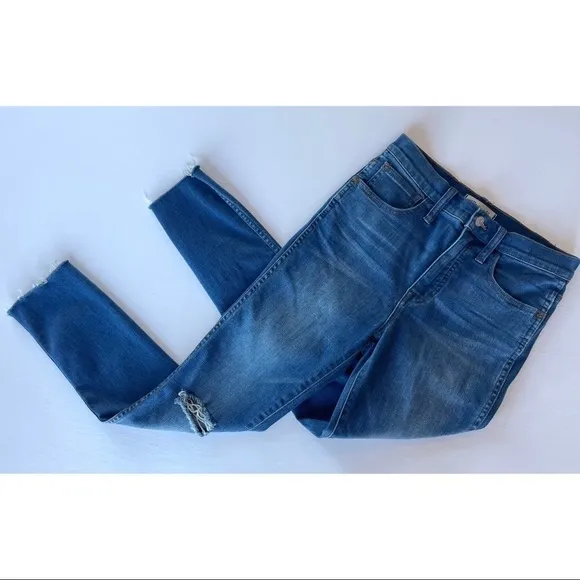 Madewell 10” Roadtripper Raw Hem Jeans
