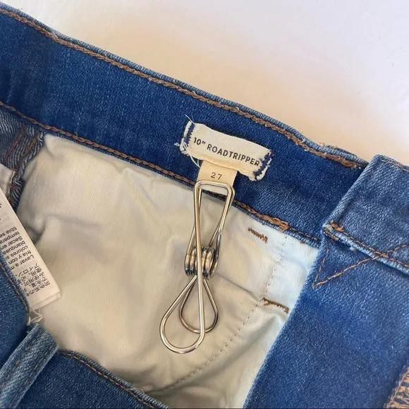 Madewell 10” Roadtripper Raw Hem Jeans
