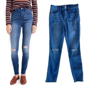 Madewell 10” Roadtripper Raw Hem Jeans