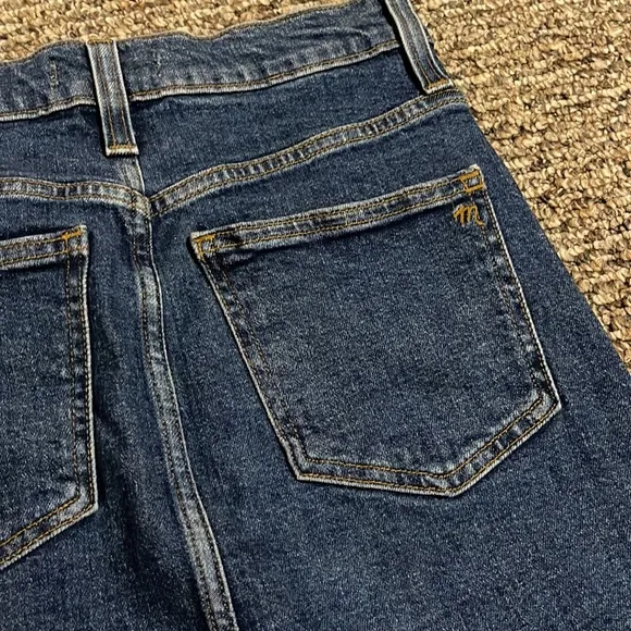 Madewell button up jeans skirt