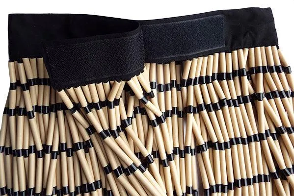 Maori Piupiu Skirt made from Plastic Tube