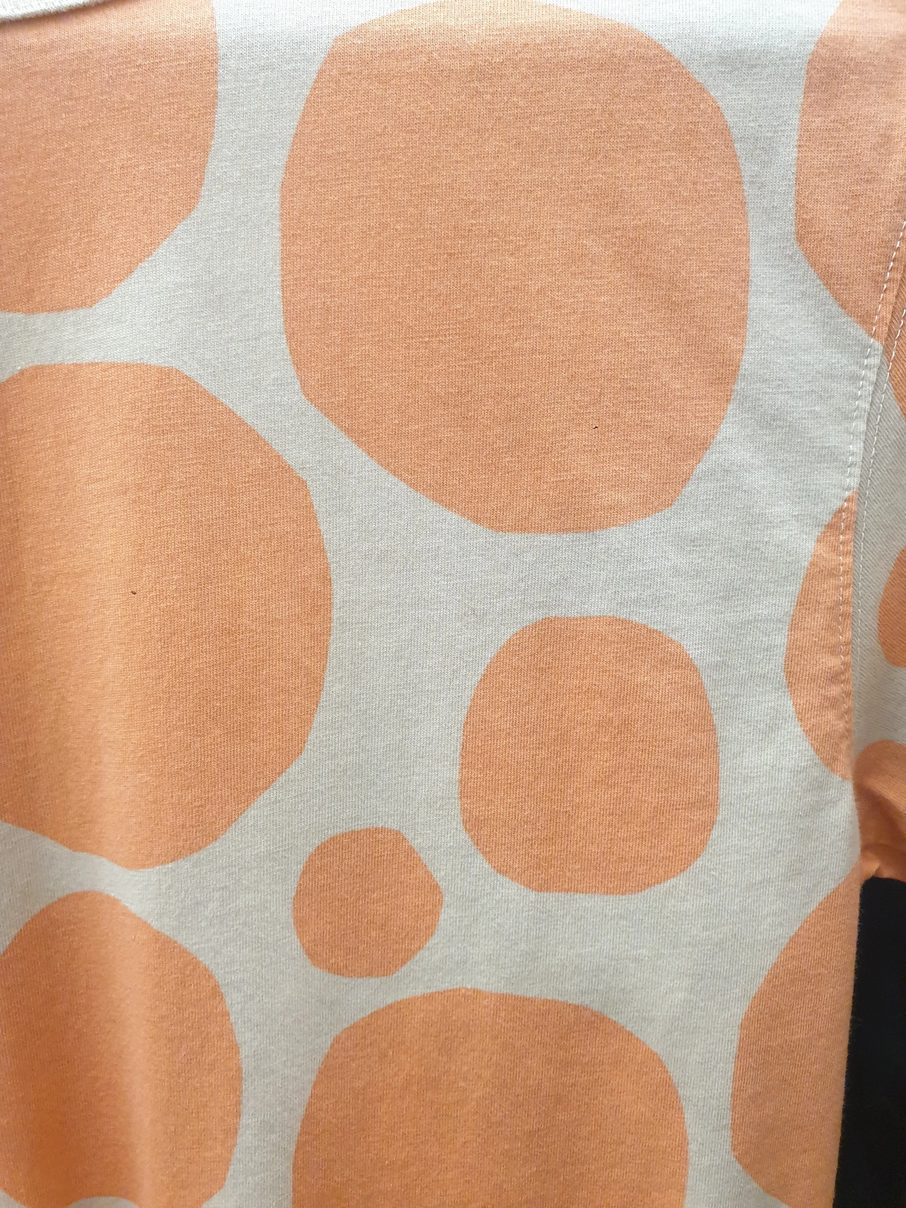 Marimekko   Uniqlo orange print top size XXS (large fit, fits 6-8)