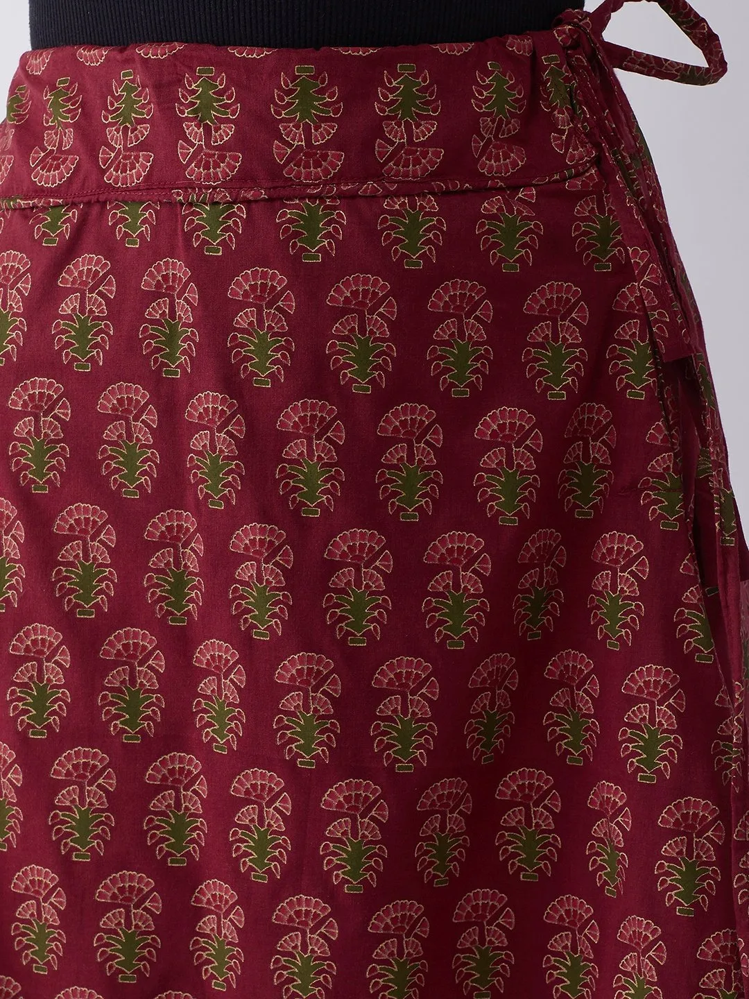 Maroon Skirt