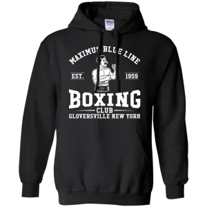 Maximus Blue Line Boxing Club  Hoodie 8 oz.