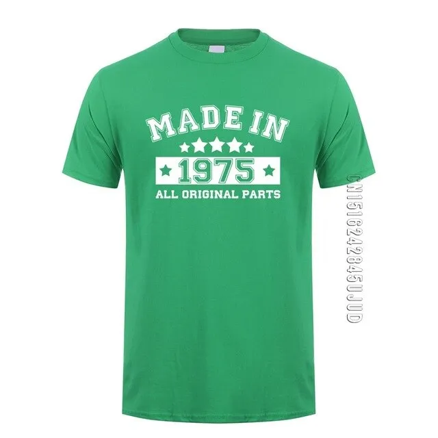 Men Summer Cotton T-Shirt