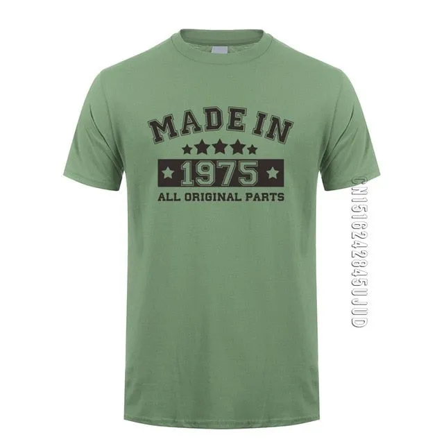 Men Summer Cotton T-Shirt