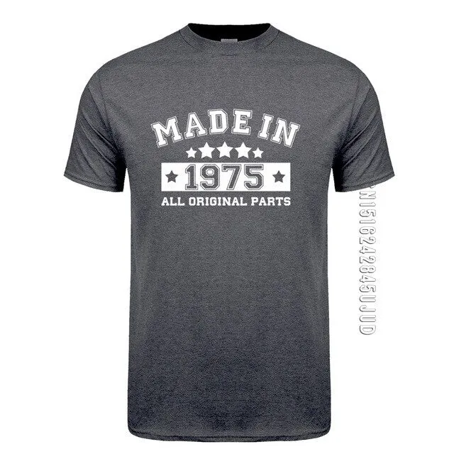 Men Summer Cotton T-Shirt
