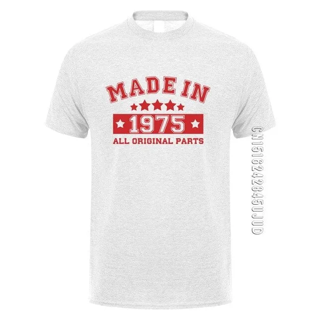 Men Summer Cotton T-Shirt
