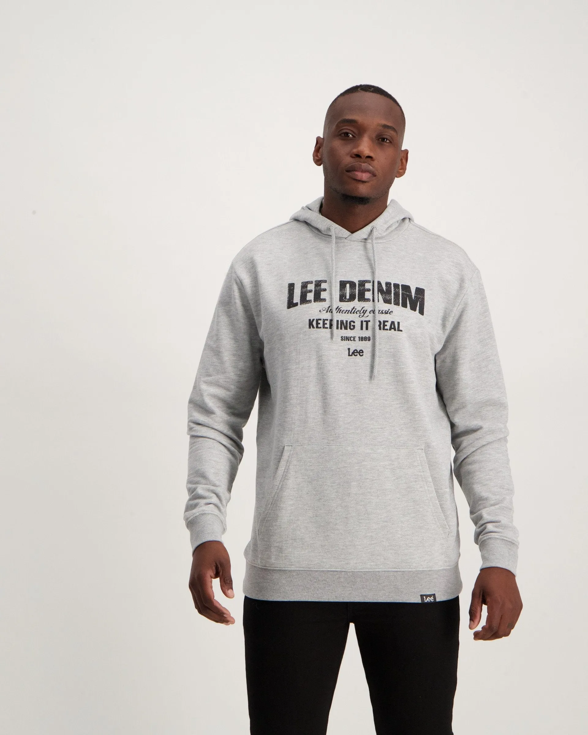 Men's Keeping It Real Hoody - Grey