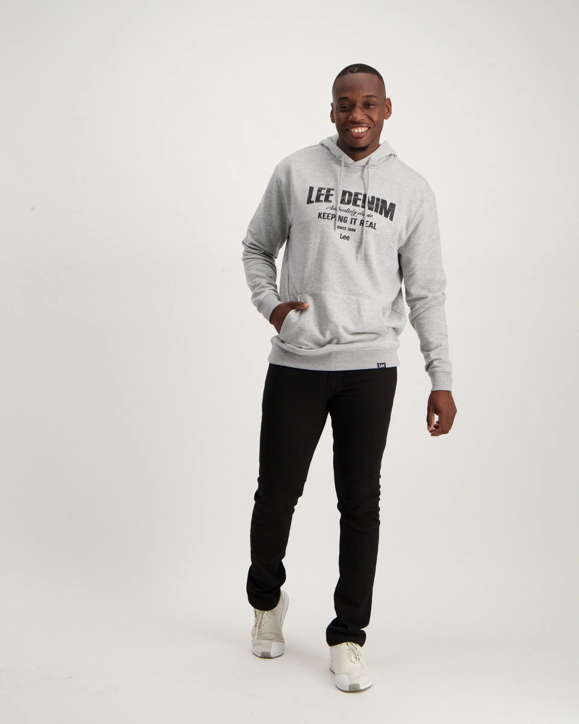 Men's Keeping It Real Hoody - Grey
