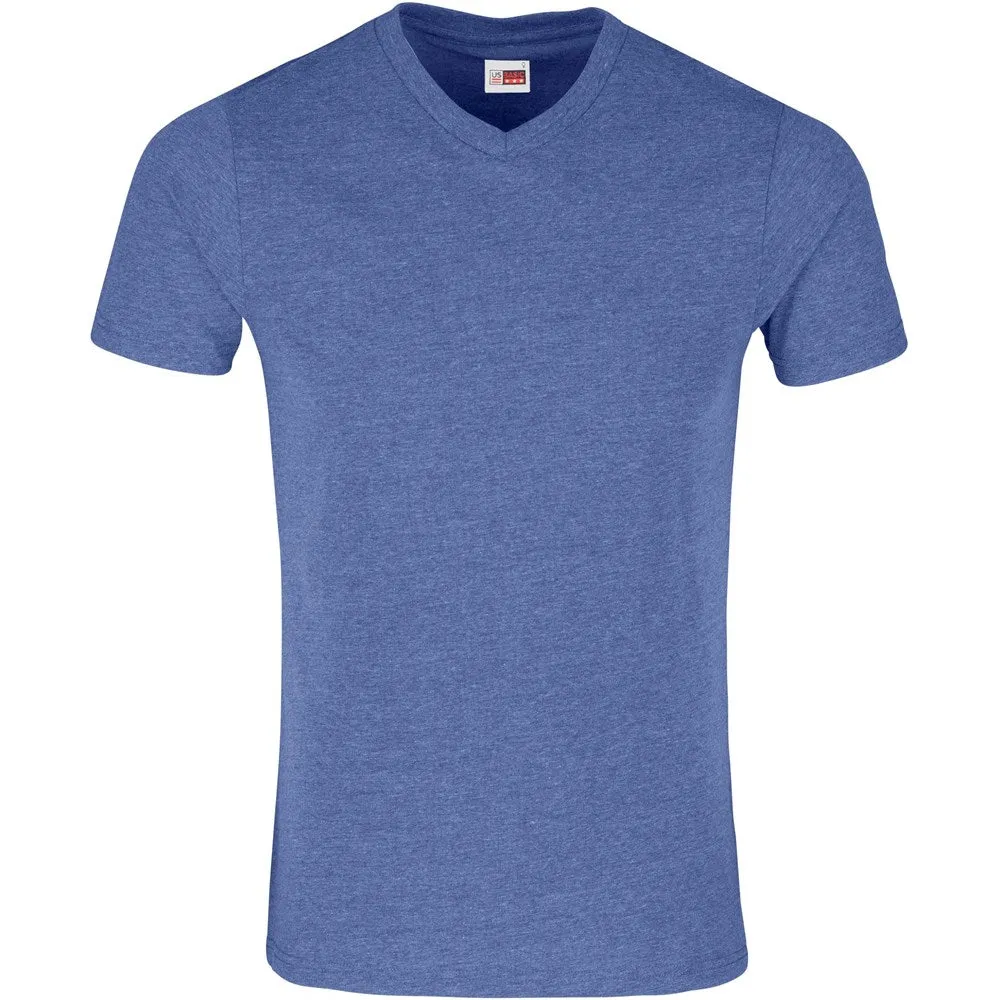 Mens Melange V-Neck T-Shirt