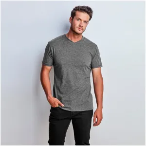 Mens Melange V-Neck T-Shirt