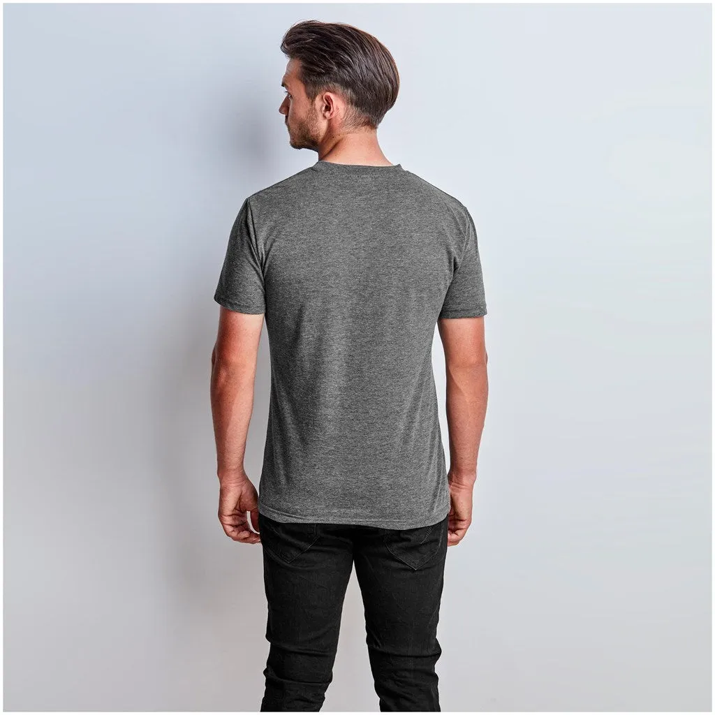 Mens Melange V-Neck T-Shirt
