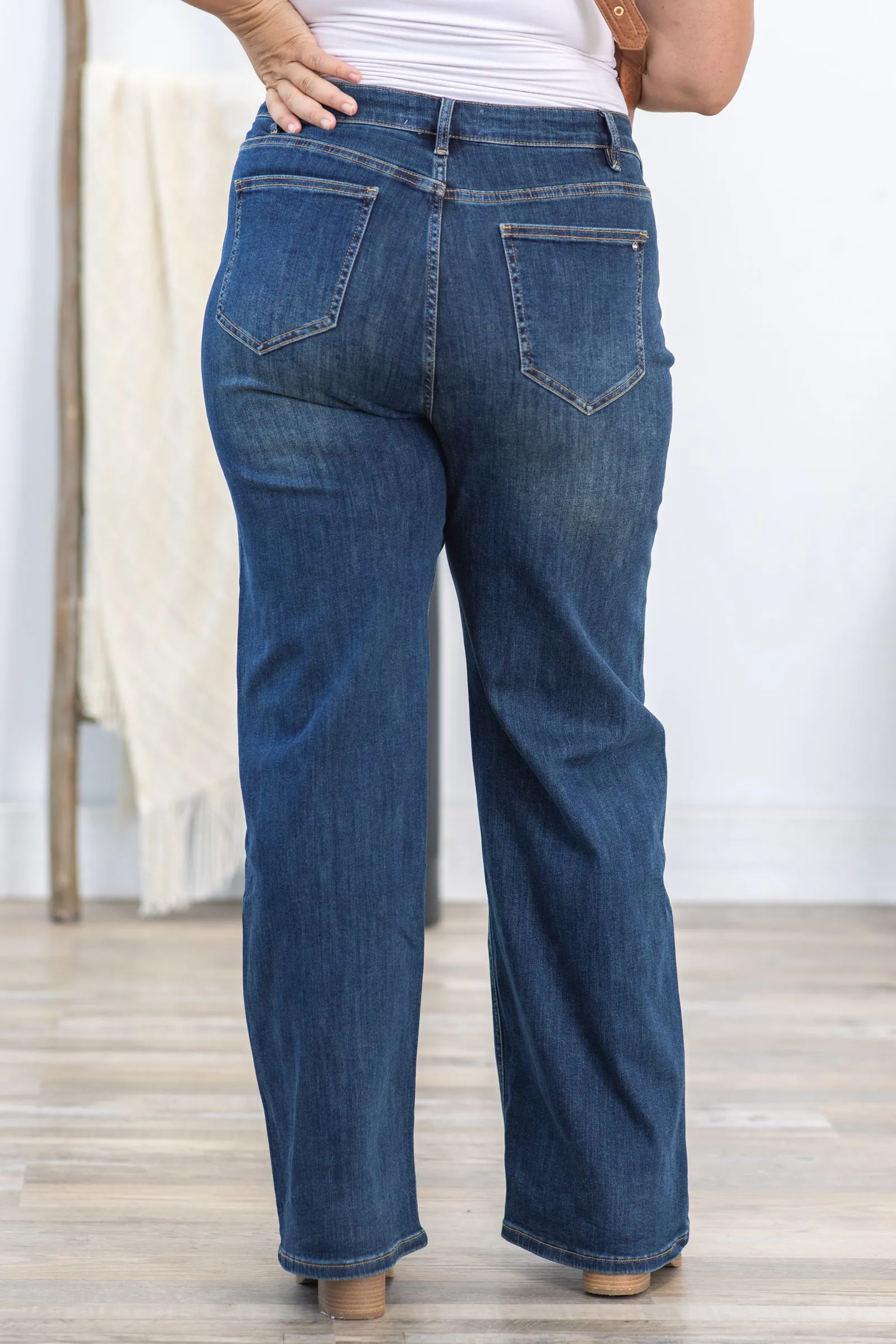 Mica High Rise Straight Leg Loose Fit Jean